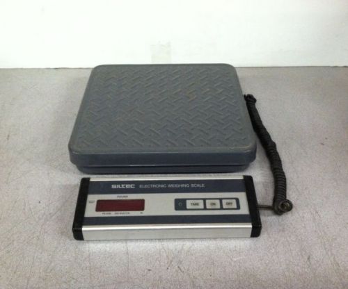 Siltec 026219 electronic bench weighing scale for parts not working for sale