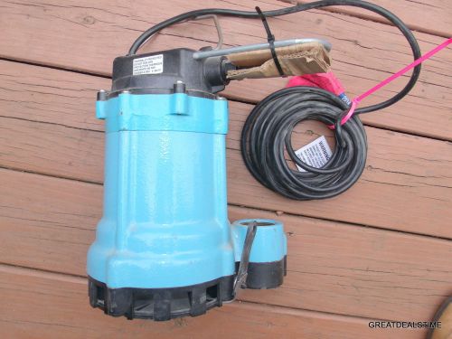 Little giant,9en-cia-sfs automatic sump/effluent pump/vertical float/switch 20&#039; for sale