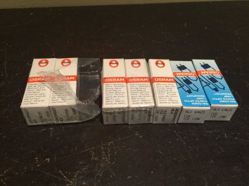Lot of 7 - Osram Xenophot HLX 64625 Projection Lamp 12V 100W