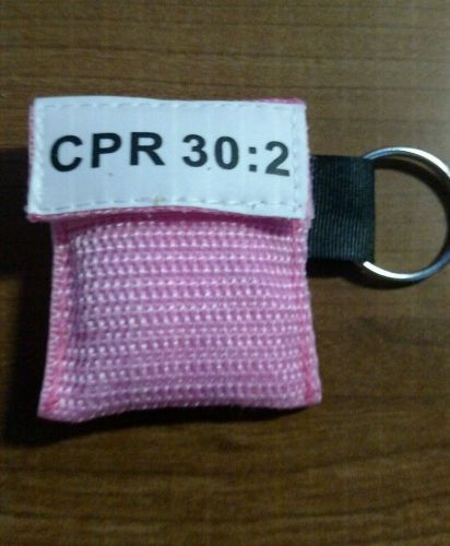 CPR Keychain Mask - pink
