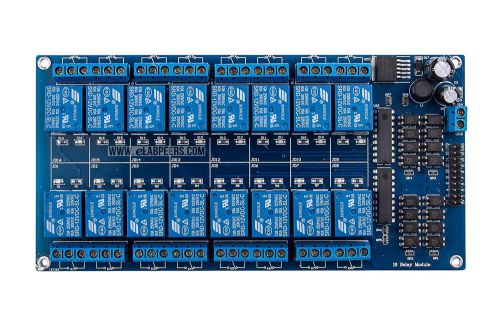 16-CHANNEL 12V RELAY Interface Board (Arduino, NEW, SHIP FROM USA)