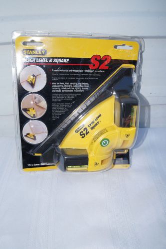 Stanley S2 Laser Level and Square Pro FREE SHIPPING !!!