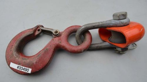 Samson shackle assembly  with crosby 5 ton hook (inv.33490) for sale