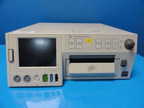 2005 GE 120 Series (0128) Fetal Monitor (Options 2x US TOCO FECG SpO2 NBP) 7424
