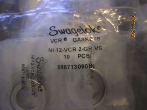 Swagelok 3/4&#034; VCR Nickle Gaskets NI-12-VCR-2-GR-VS (Lot of 50)