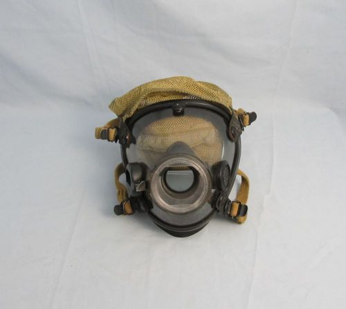 Scott safety av-2000 facepiece - scba mask - black rubber face seal - large for sale