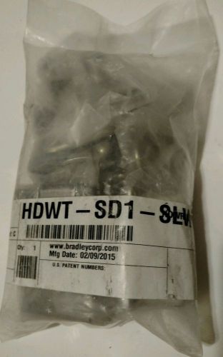Bradley HDWT SD1 SLWSHC INSWING ADA Stall Door Hardware Kit Stainless New