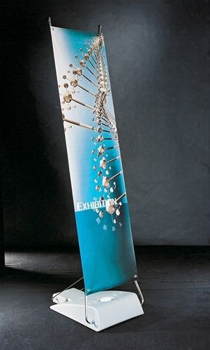Outdoor Banner Stand X Style 17.75&#034;w x 60.75&#034;h for Outdoor Events
