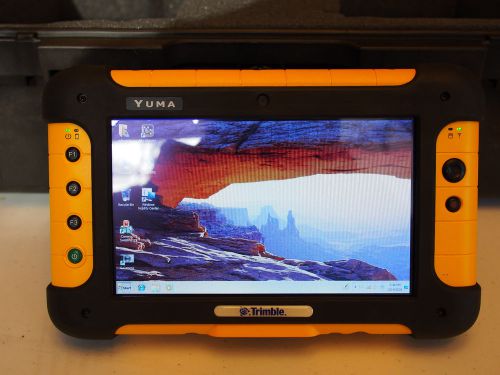 Trimble Yuma Rugged Tablet / Computer with Pelican Case and Extended Batteries