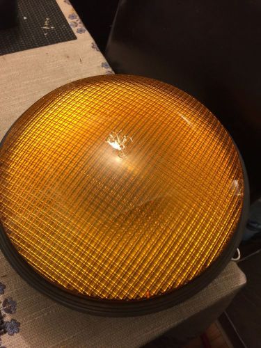1 Leotek 12&#034; 110V AC Electric Yellow LED Traffic Signal Light Module