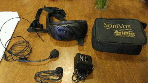 SoniVox waistband amplifier portable microphone
