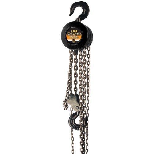 1 ton compacity chain puller automotive 75&#034;inch hoist block lift pully #choi1 for sale