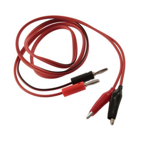 Probe Test Leads Clip Pin to Banana Plug Cable for Digital Multimeter KT