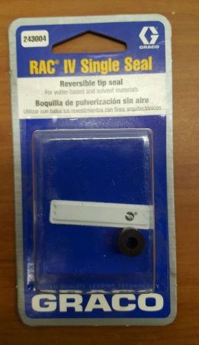 GRACO RAC  IV Single Seal, 243004, Reversible Tip Seal, New