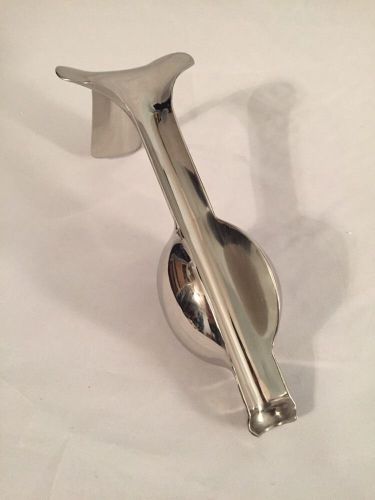NEW STAINLESS PAKISTAN Weighted Auvard Vaginal Speculum 2.5-3.5lbs. 9.5&#034; Long