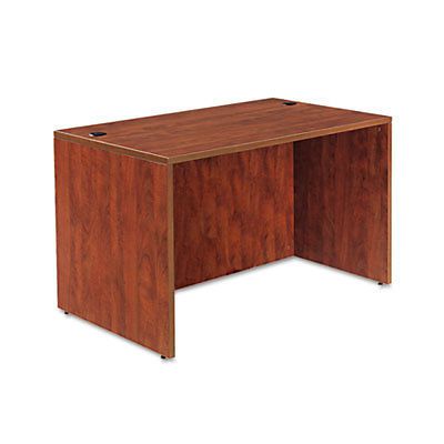 Valencia Series Straight Front Desk Shell, 47 1/4 x 29 1/2 x 29 1/2, Med Cherry