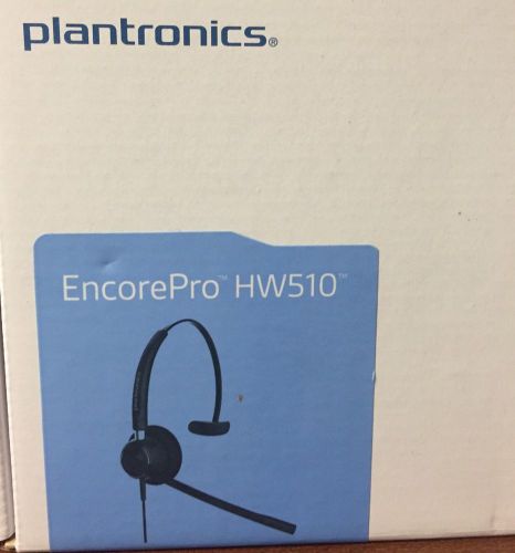 Plantronics EncorePro HW510 Corded Headset Quick Disconnect Brand New In Box