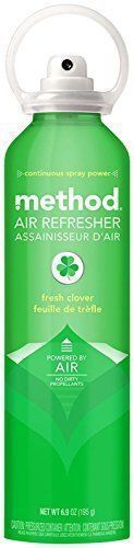 Method Air Refresher, Fresh Clover, 6.9 oz Aerosol, 3 PACK - MTH01419 3X6.9 OZ
