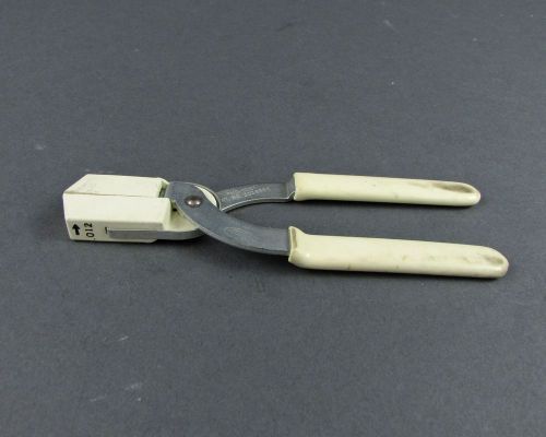 Clauss no-nik wire stripper nn012 white handle electronics ham radio - 30 &amp; 32 a for sale