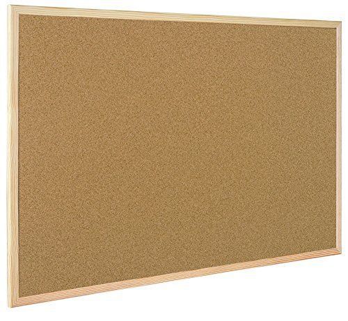 Bi-Office 600 x 400 mm Pine frame Cork Board