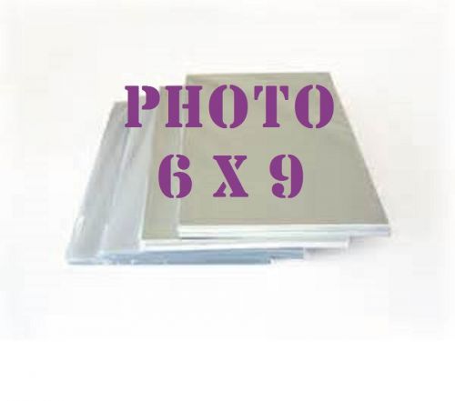 6 x 9 10 PK  Laminating Laminator Pouches Sheets  3 Mil Photo