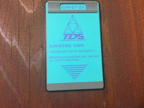 TDS Survey GX Surveying Card for HP 48GX Calculator