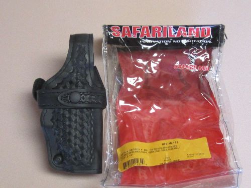 Safariland holster black basket weave rh,s&amp;w 4&#034;... for sale