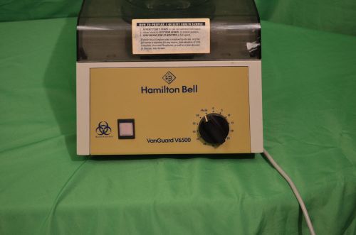 Hamilton Bell Vanguard V6500 Bench Table Top Lab Laboratory Centrifuge WORKS