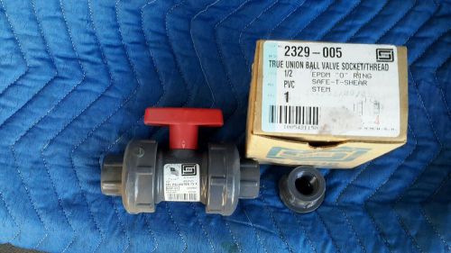 Spears #2329-005 1/2&#034; true union pvc ball valve for sale