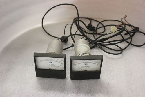 Lot of 2 HASTING vacuum gauges NV-8 and NV-100 for DV-8 and DV-100 TUBES  B-58