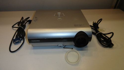 Toshiba DLP Projector TDP-T40 2058 used Lamp Hrs