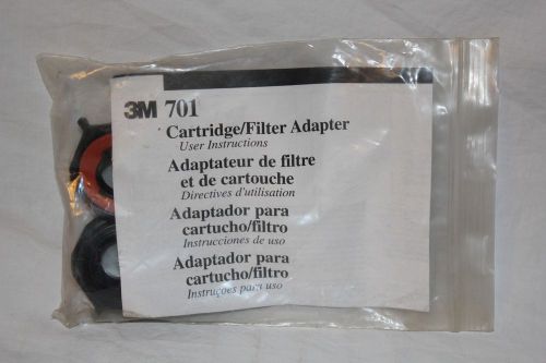3M 701 Cartridge / Filter Adapter Replacement Package of 2