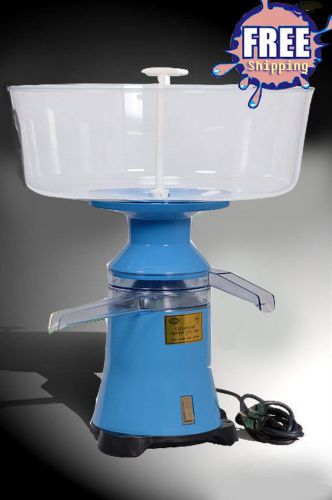 Milk cream electric centrifugal separator Plastic 100L/h FOR EXPORT NEW!