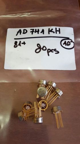 AD741KH amplifier NOS 1 unit gold pin metal Analog Devices