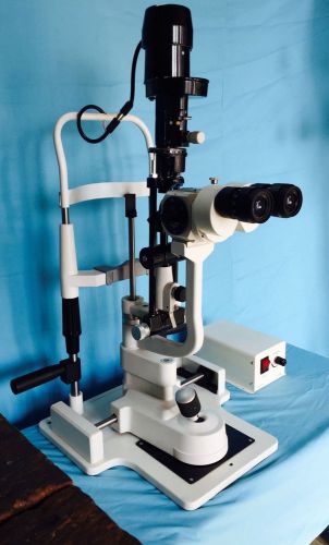 Slit lamp with digital camera and applanation tonometer 1 for sale
