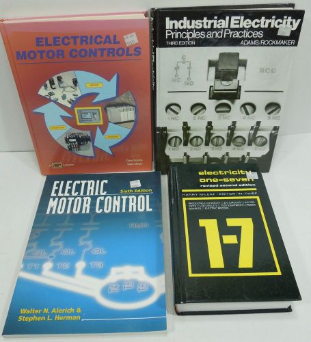4 Technical Electrical Electricty Industrial Manuals One Seven Motor Controls