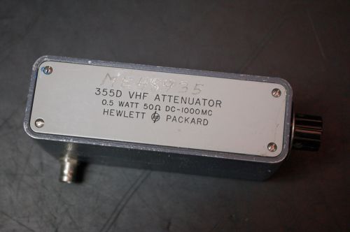 HP Agilent 355D VHF Attenuator (0-120dB / Step 10 / DC-1000MHz)