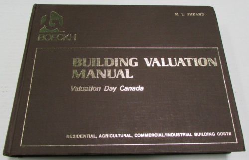 Boeckh Building Valuation Manual - First Impression July 1974