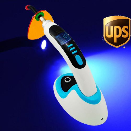 Dental 10W Wireless Cordless LED 1800mw Curing Light with Teeth Whitening -US