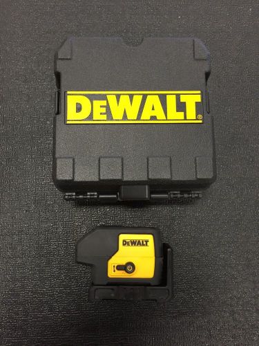Dewalt DW 083 3 Beam Laser Pointer with Case
