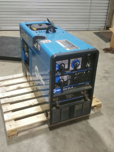 Miller bobcat 250 gas welder 10k generator 8 hours for sale