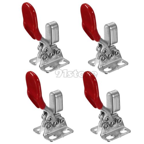 4pc 60 lbs antislip red plastic covered handle horizontal toggle clamp 201a sr1g for sale