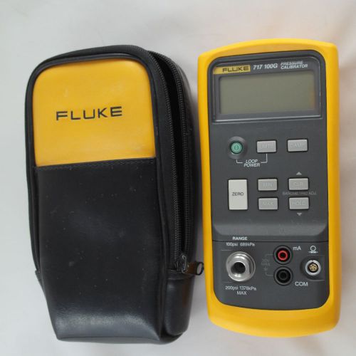 FLUKE 717 100G Pressure Calibrator, Very Good condition