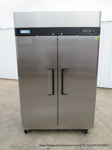 New Turbo Air 2 Door Stainless Steel Refrigerator , Model M3R47-2