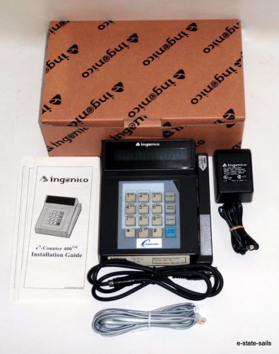 Ingenico eN-Counter 400 Retail POS transaction Terminal Reader