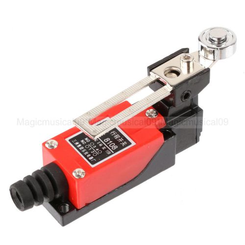 Waterproof Momentary Rotary Roller Lever Limit Switch Silver Contact ME-8108 Red