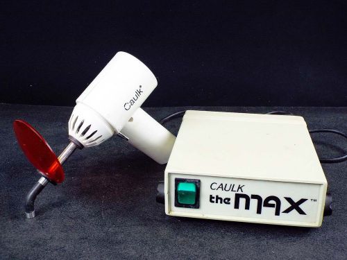 Dentsply caulk the max 100 dental halogen curing light for visible polymerzation for sale
