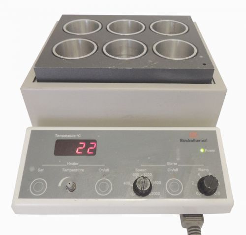 Thermo Stem RS600 Dry Bath Heating/Stirring Reacto-Station 110V 6-Pos PS80043