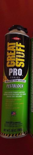 Great stuff pro 20 oz. pestblock pro insulating foam sealant lot of 5 for sale