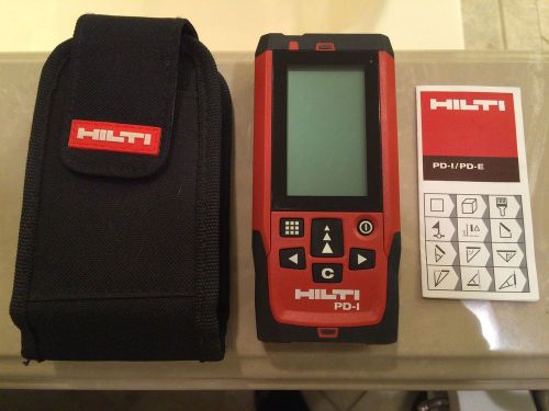 Hilti PD-l  01  Laser Range Meter With Pulse Power Technology
